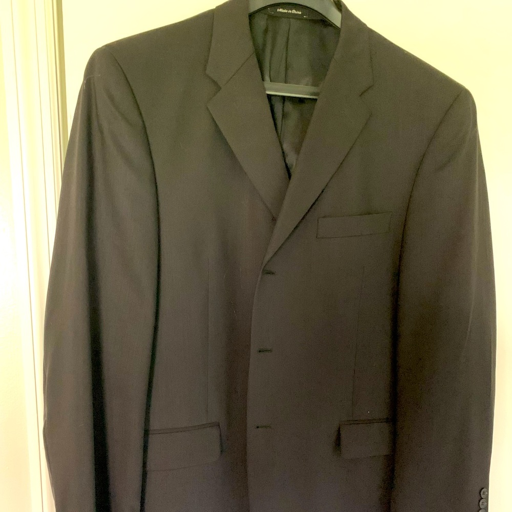 Axcess Black Suit Jacket - 44R